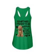 Labradoodle-CS3898-Sometimes-V2 Ladies Flowy Tank tile