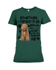 Labradoodle-CS3898-Sometimes-V2 Premium Fit Ladies Tee tile