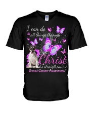 Jack Russell Terrier-CS3995-I Can Do-V2 V-Neck T-Shirt tile