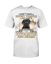 Cane Corso-CS3066-Short Temper Classic T-Shirt front