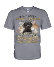Cane Corso-CS3066-Short Temper V-Neck T-Shirt tile