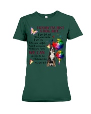 Bernese Mountain-CS3132-I'm Just A Dog Premium Fit Ladies Tee tile