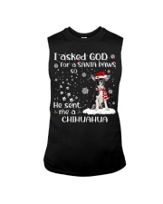 Chihuahua-CS3837-I Asked God-V3 Sleeveless Tee tile