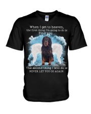 Gordon Setter-CS3351-I Get To Heaven V-Neck T-Shirt tile