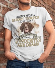 German Shorthaired Pointer-CS3066-Short Temper Classic T-Shirt apparel-classic-tshirt-lifestyle-26