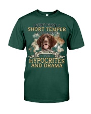 German Shorthaired Pointer-CS3066-Short Temper Premium Fit Mens Tee tile
