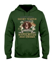 German Shorthaired Pointer-CS3066-Short Temper Hooded Sweatshirt tile