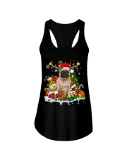 Pug 2-CS3986-Christmas Dog-V14 Ladies Flowy Tank tile