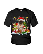Pug 2-CS3986-Christmas Dog-V14 Youth T-Shirt tile