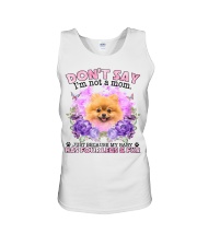 Pomeranian-CS4086-Don't Say-V2 Unisex Tank tile