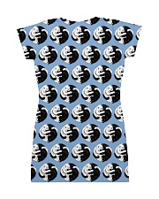 Cat - Yin Yang All-over Dress back