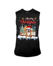 English Bulldog -DN2254-Mery Christmas-V2 Sleeveless Tee tile
