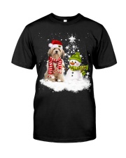 Cavachon-CS3841-Christmas Dog-V11 Classic T-Shirt front