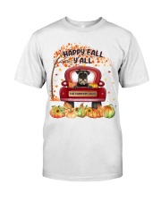 Schnauzer-CS3176-Happy Fall Classic T-Shirt front