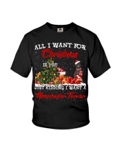 Manchester Terrier-CS3943-Christmas-V9 Youth T-Shirt tile