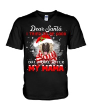Caucasian Shepherd-CS4035-My MaMa V-Neck T-Shirt tile