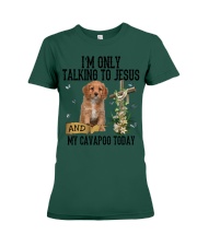 Cavapoo-CS2471-Talking To Jesus Premium Fit Ladies Tee tile