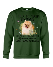 Pomeranian-CS3267-I Try To Avoid Crewneck Sweatshirt tile