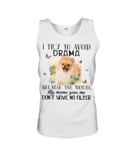 Pomeranian-CS3267-I Try To Avoid Unisex Tank tile