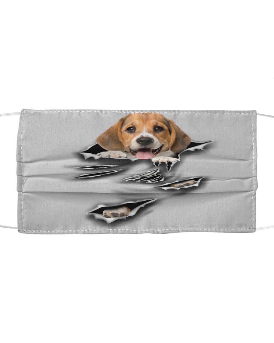 Beagle-B-Scratch-FM Cloth face mask