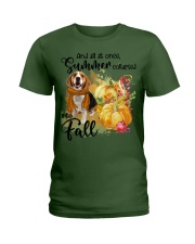 Beagle-CS3297-Into Fall Ladies T-Shirt tile
