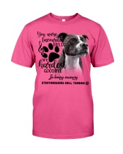 Staffordshire Bull Terrier-02-CS1389-My Hardest Classic T-Shirt tile