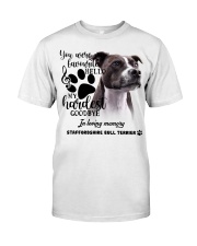 Staffordshire Bull Terrier-02-CS1389-My Hardest Classic T-Shirt front
