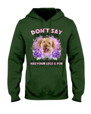 Lagotto Romagnolo-CS4086-Don't Say-V2 Hooded Sweatshirt tile