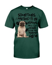Pug 2-CS3898-Sometimes-V2 Premium Fit Mens Tee tile