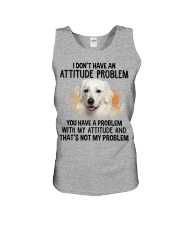 Kuvasz-CS3647-Attitude Problem Unisex Tank tile
