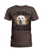 Kuvasz-CS3647-Attitude Problem Ladies T-Shirt tile
