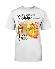 Chihuahua 2-CS3297-Into Fall Classic T-Shirt front