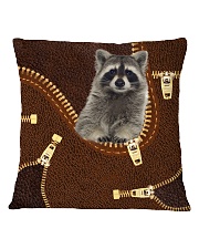 Raccoon Zip LT Square Pillowcase tile