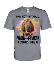 Bloodhound-CS3242-Not Hit You V-Neck T-Shirt tile