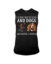 Basset Hound-CS3082-I Like Bicycles Sleeveless Tee tile