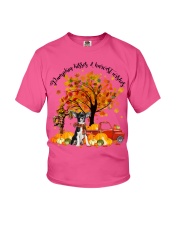 Chihuahua-CS3394-Pumpkin Kisses Youth T-Shirt tile