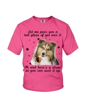 Shetland Sheepdog-CS3062-Let Me Pour Youth T-Shirt tile