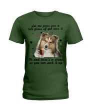 Shetland Sheepdog-CS3062-Let Me Pour Ladies T-Shirt tile