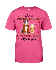 Blue Merle Collie-CS3129-Pumpkin Spice Classic T-Shirt tile