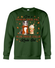 Blue Merle Collie-CS3129-Pumpkin Spice Crewneck Sweatshirt tile