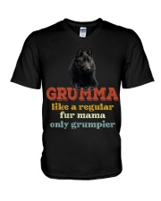 Schipperke-CS3128-Like A Regular V-Neck T-Shirt tile