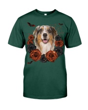 Australian Shepherd-CS3406-Rose And Dog-V3 Premium Fit Mens Tee tile