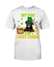Pug-CS4143-Lucky Charm-V2 Classic T-Shirt front