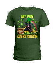 Pug-CS4143-Lucky Charm-V2 Ladies T-Shirt tile