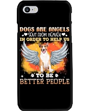 Bull Terrier-CS3590-Dogs Are Angels Phone Case tile