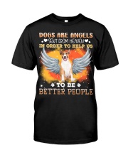 Bull Terrier-CS3590-Dogs Are Angels Premium Fit Mens Tee tile