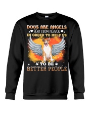 Bull Terrier-CS3590-Dogs Are Angels Crewneck Sweatshirt tile