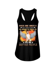 Bull Terrier-CS3590-Dogs Are Angels Ladies Flowy Tank tile