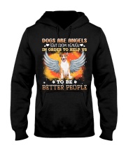 Bull Terrier-CS3590-Dogs Are Angels Hooded Sweatshirt tile