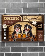 Bernese Mountain-PT-CS3148-Drink Good 17x11 Poster poster-landscape-17x11-lifestyle-18
